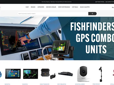 CED Marine Whole Sale marine web design wholesale