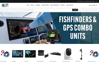 CED Marine Whole Sale marine web design wholesale