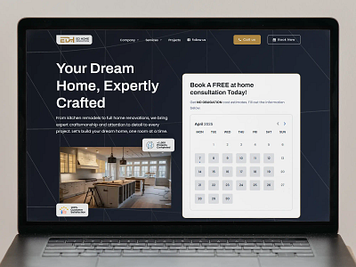 Ed Home Renovations home improvement web design