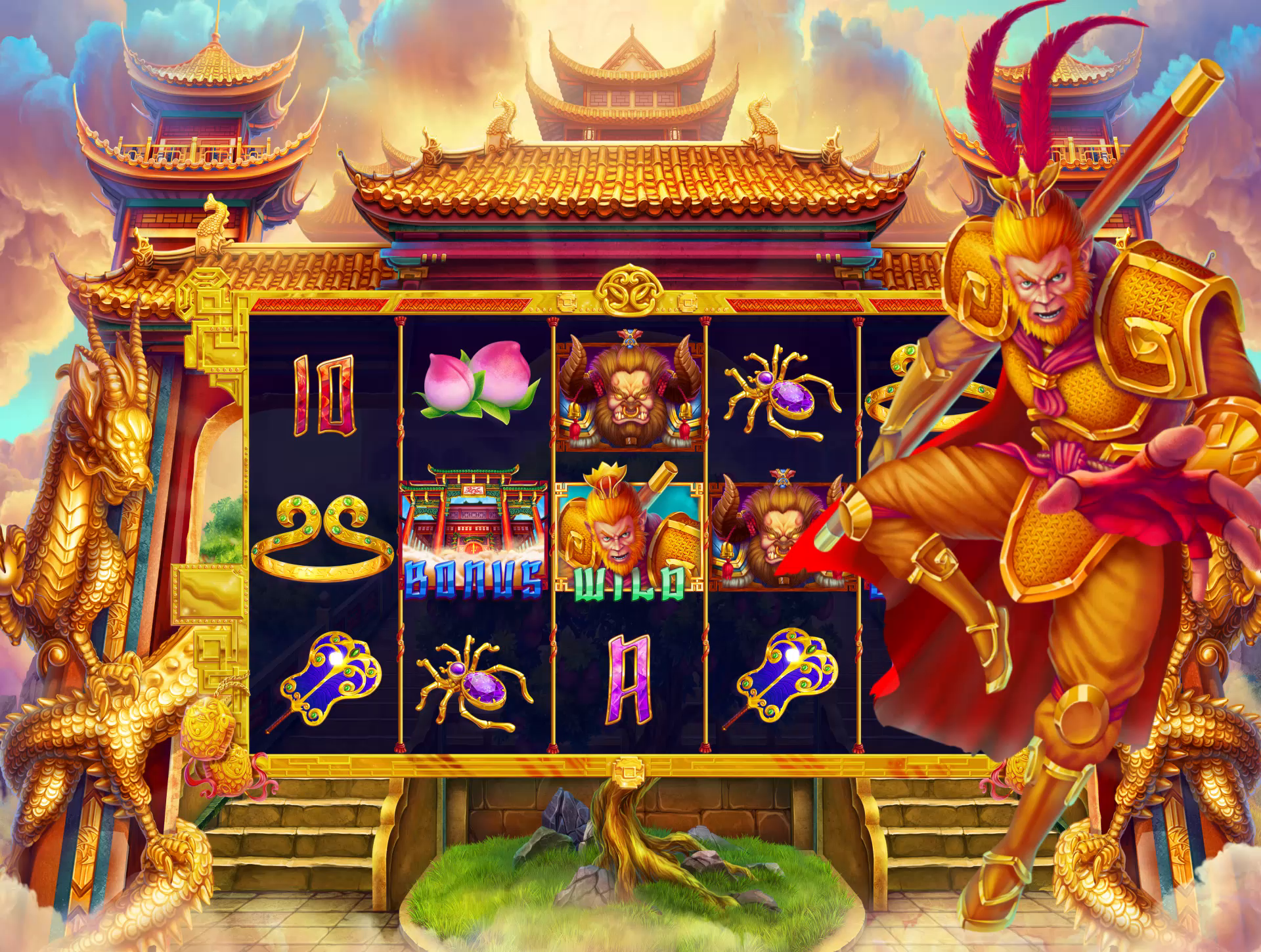 Example of Game Art & Design For Slot Machines