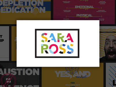 Sara Ross Keynote graphic graphic design illustration keynote marketing motion graphics powerpoint presentation saraross show slide slideshow speaker typography