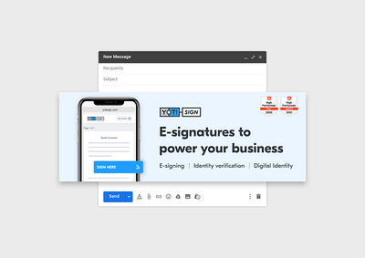 Yoti email signature design