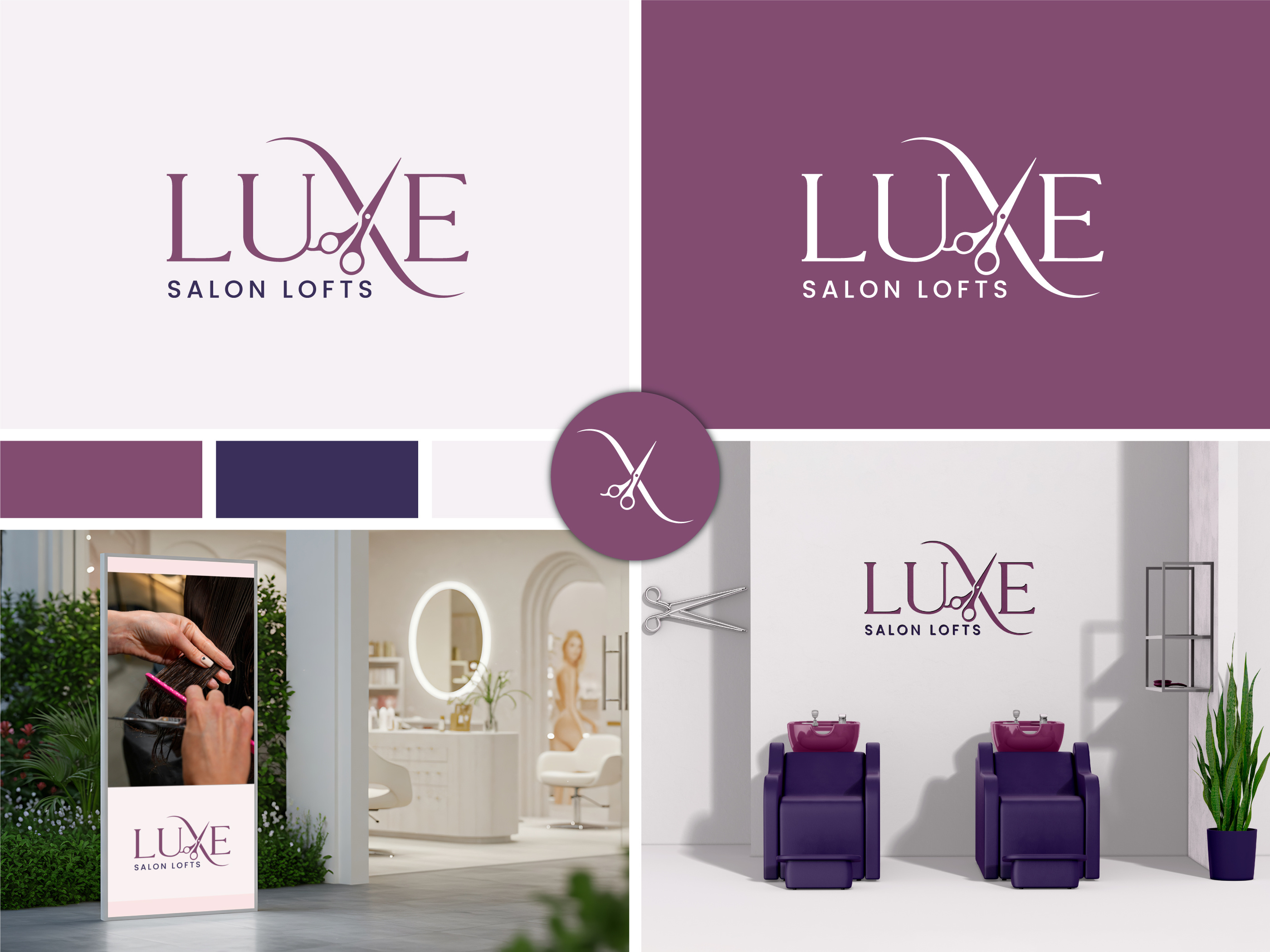 Example of Luxury Elegant Brand Identity Design