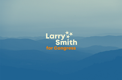 Larry Smith for Congress branding design graphic design logo typography ui web design website