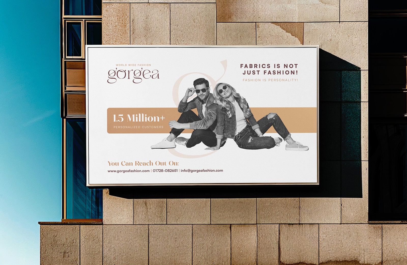 Example of Backdrop Banner & Poster Sinage Design