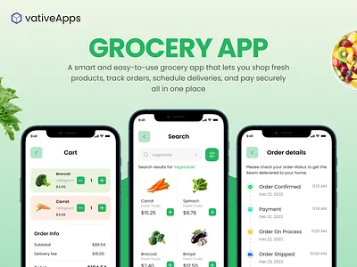 Grocery Mobile App Design app design app development service app ui design figma graphic design grocery app grocery ux mobile app design mobile ui ui ui design uiux ux