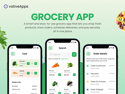 Grocery Mobile App Design app design app development service app ui design figma graphic design grocery app grocery ux mobile app design mobile ui ui ui design uiux ux