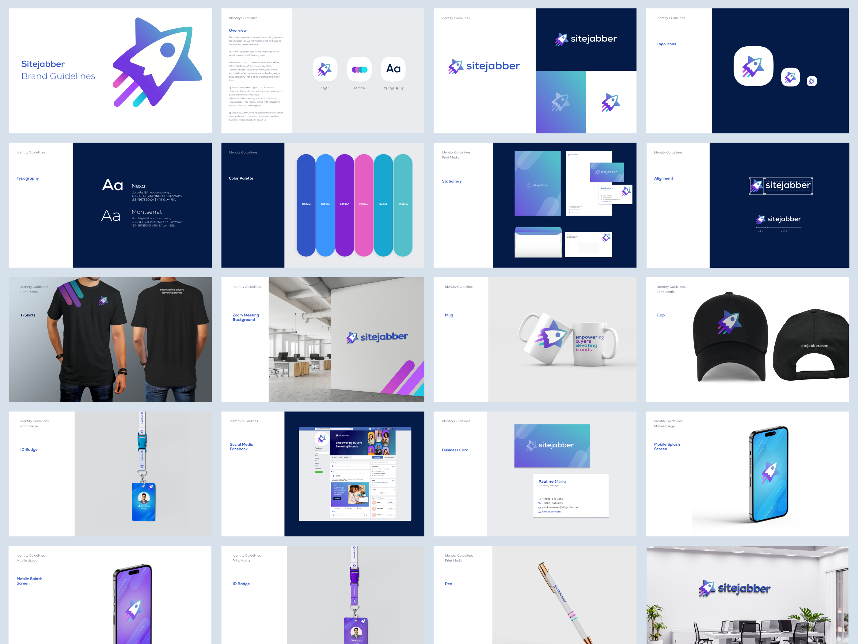 Example of Full Branding Package And Logo Design