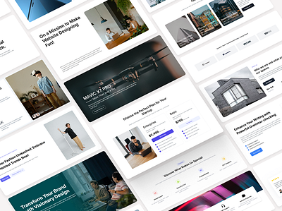 Blocklayouts - Pre-Designed WordPress Patterns Library gutenberg landing landing page ui ui design web design website website design wordpress
