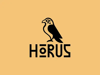horus brand identity branding customtypography designinspired eagle eagle logo egypt eye logo falcon falcon logo fashion fly hieroglyphic horus logo logoprocess mythology predator pride sky