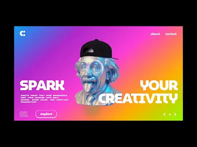 Glossy – Creative WebGL Slider Template for WordPress flashy fluid glossy gradeints sculpture slider template texture transition webdesign webgl