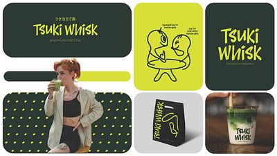 Premium Matcha Branding adobe illustrator adobe photoshop animation brand identity brandimage branding businessstretagies graphic design illustration logo logo design matcha menudesign merchandise mood board package design packaging packaging design print ui