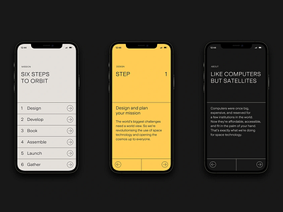Space Mission Onboarding Flow- UX Design app app design application application design dark background dark mode dark tone design light mode simple ui ui ui design user experience user friendly user interface ux ux design ux ui