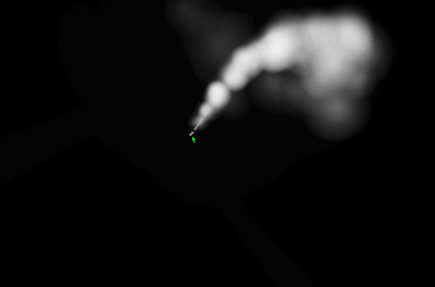 Smoke Trail Cursor – Canvas-Based Particle Simulation ambient clouds fluid grey minimalist motion mouse product design simple smoke smoking ui user experience ux web design