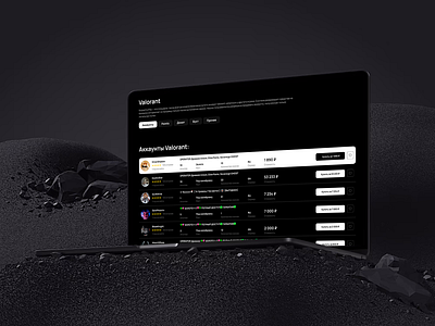 Game Marketplace - Trade Game Skins & Items darkui gamedesign gameitems gameshopui gamestore gamingmarketplace gamingux inventoryui lootmarket marketplaceui modernui skintrading tradeskins uiforgamers uiux uxdesign webappdesign