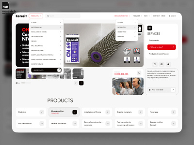 E-commerce Website Construction Materials 3d animation app branding clean construction design ecommerce graphic design illustration logo manufacturing modular motion graphics ui ux vector web website