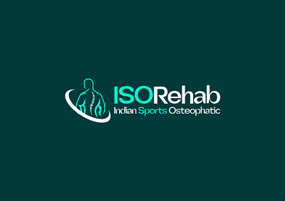 ISO Rehab Logo Design | Health Rehab Branding by Mizzeo Digital logo inspiration
