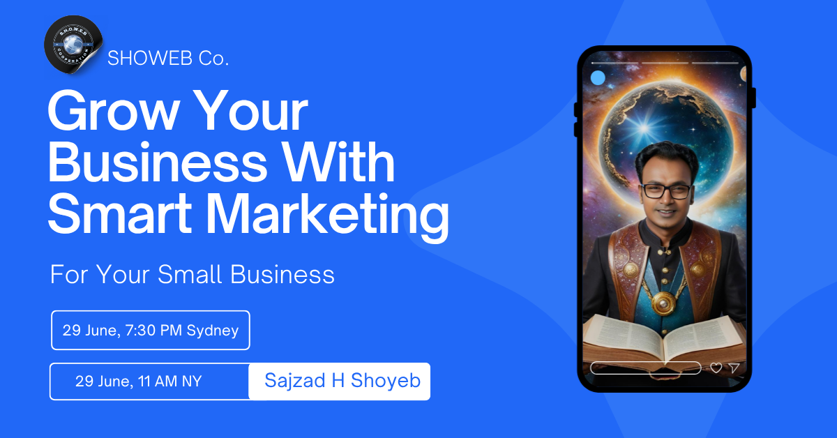 Grow your business with smart marketing agency branding business growth workshop business ownser creative digital marketing for small business entrepreneurs marketing professionals smart marketing workshop