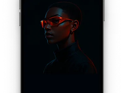 DED - Digital Expression Design darkmodeui ded digitalart ui uxdesign