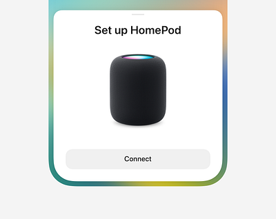 Set up HomePod app app design minimal minimalism mobile ui ui design ux ux design