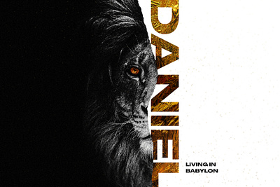 Daniel Sermon Series christian church churchgraphics design faith god graphic design sermonseries