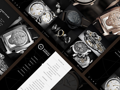 Violet Avenue - '13 eCommerce concept concept design ecommerce luxury shop ui ux uxui watches web design