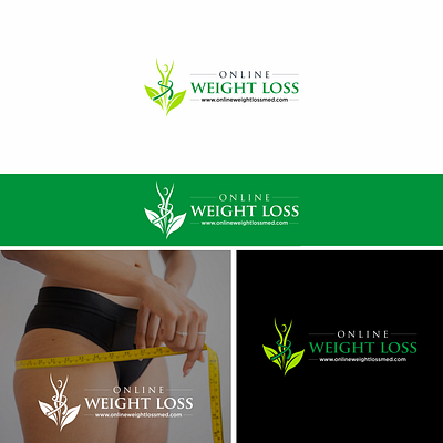 Professional Weight Loss Logo Design for Online Brands brand guideline branding business creative design elegant graphic design graphic designer illustrator logo logo designer logodesign online ui vector