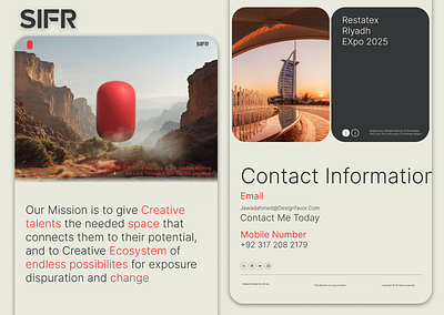 Modern Website – Clean & Minimal Landing Page UI Design 3d website branding graphic design interactive website landing page design modern landing page modern ui design modern website modern website design ui ui design website design
