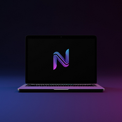 N Modern 3d abstract logo design for tech and startup brand branding cyber cafe logo design graphic design graphics design illustration logo logodesigner logos logotype modern logo n 3d logo n cyber logo n logo n modern logo n tech logo startup logo tech logo