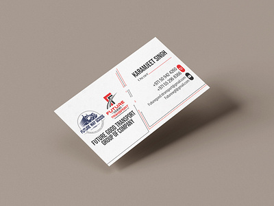 Business card for transport company. business card business card print client project creative depictdigonto design shop future good graphic design near me printing professional transport business uae design uae designer