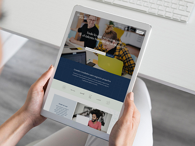 UX/UI design of HR and recruiting web application responsive ui ux uxui uxuidesign webdesign