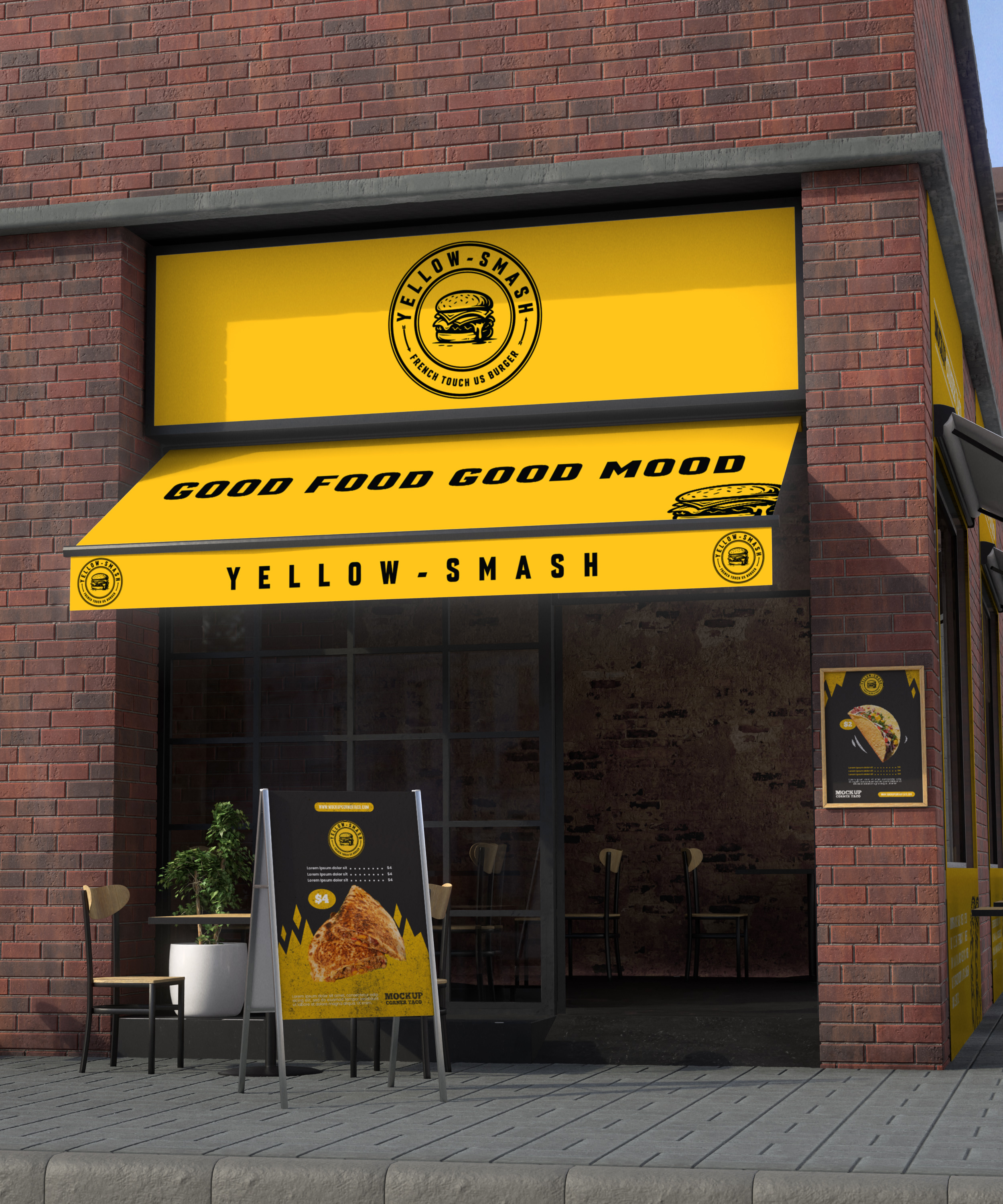 Fastfood Restaurant Logo Design and Branding. brand book brand identity brand identity designer branding burger caffee company logo create custom design fast food food food loog graphic design logo logo design logo maker restaurant restaurant branding restaurant logo