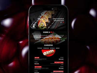 FUJI | Study Case branding graphic design socials ui web design website