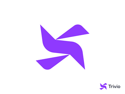 Trivio Logo, Modern, Tech, AI, SaaS, Software, T Logo agency logo ai logo branding business logo company logo corporate creative logo crypto logo minimal logo minimalist logo modern logo saas logo t icon t letter logo t logo t logo design t logomark tech logo trivio logo web3 logo