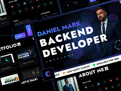 Next.js personal portfolio animation branding creative portfolio ui
