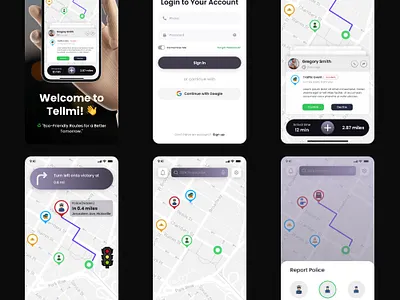 🗺️ Route Finder App UI Design android app design app design figma ios app design landing page mobile app design prototype design responsive design ui ui prototyping uiux design user interface design ux ux design web app design