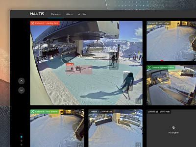 AI Meets Real-World Safety ai alert system camera clean ui dark ui dashboard emergency system incident detection industrial design minimal interface real time monitoring safety tech security smart surveillance ui ux