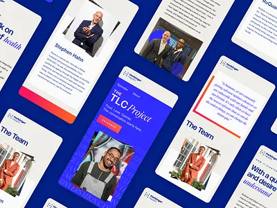 The TLC Project branding graphicdesign logo logoanimation ui website