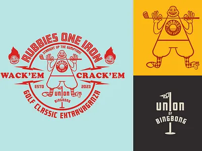 ROIGCE { wack'em crack'em } apparel artwork badge design branding concept design emblem graphic design illustration logo one color screen print