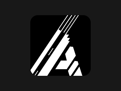 A Logo abstract branding figma logo