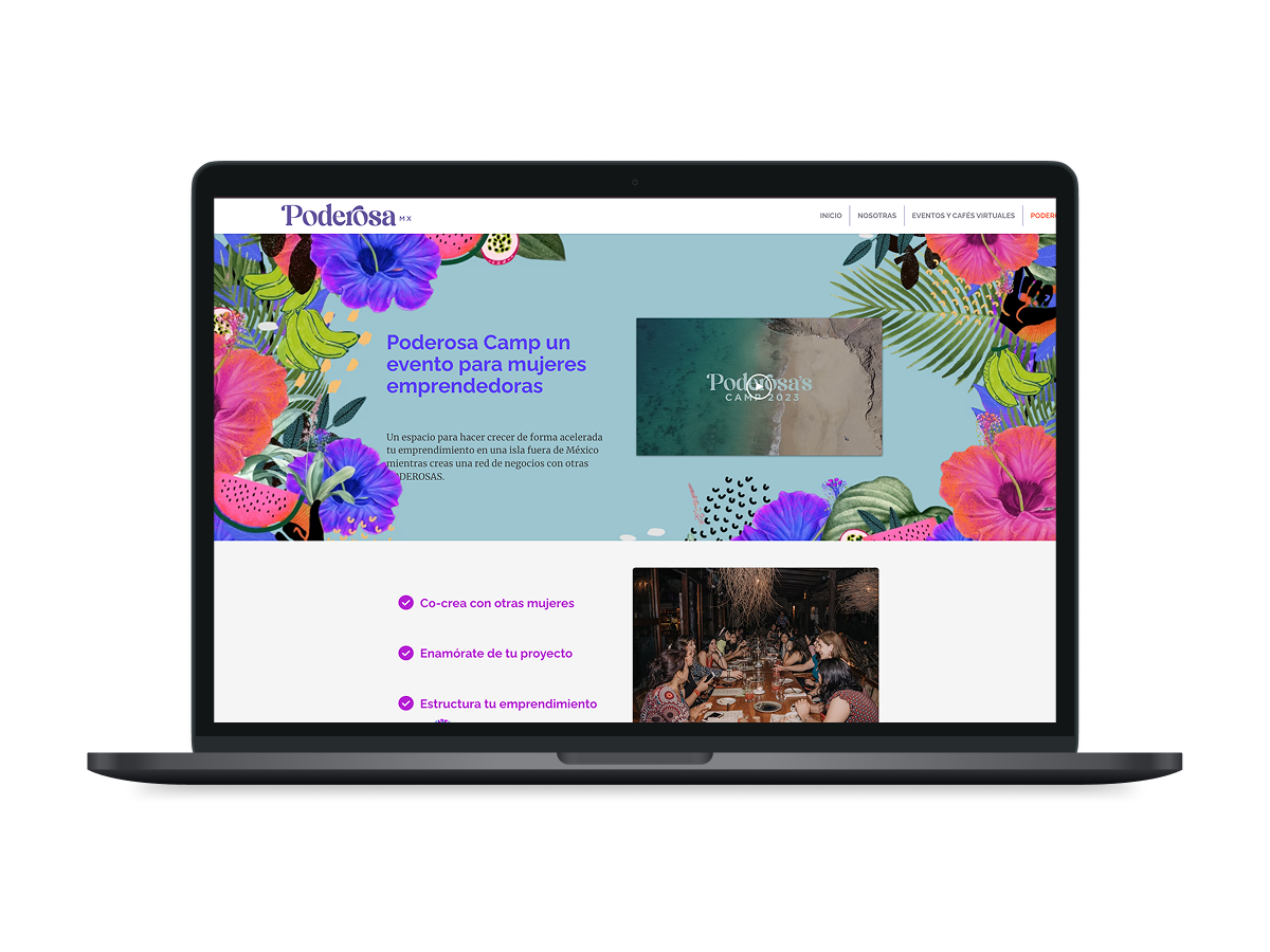 Poderosa MX website ui ux wix