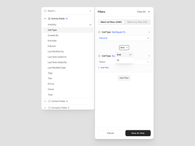 Drawer Filter app design drawer filter product design ui ux web design website