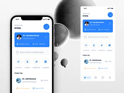 Healthcare Appointment Booking App | B2C App design app design b2c healthcare ui uiux