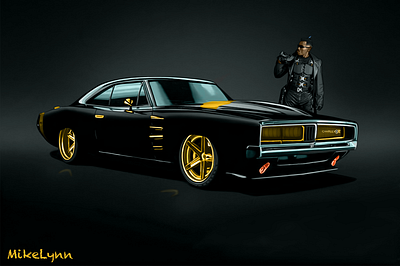 BladE byMikeLynn comic art concept art digital art