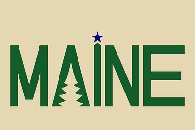 Maine brand branding design downeast graphic design identity illustration logo maine state travel ui visual