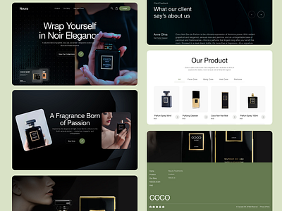 Perfume website design beauty ecommerce ecommerce design ecommerce ui ecommerce website design elegant design fragrance shop online perfume store oripio perfume perfume ecommerce perfume store perfume website product page design ui design web design website