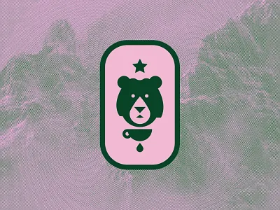Coffee Adventures bear beverage branding canda coffee coffee roasters icon identity illustration logo mark nature outdoors