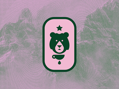 Coffee Adventures bear beverage branding canda coffee coffee roasters icon identity illustration logo mark nature outdoors