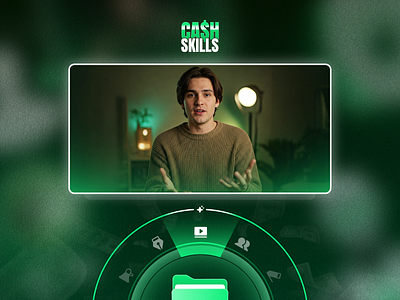 Web visuals • Cash Skills design digital product graphic design mockup visual