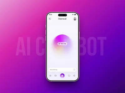 AI chatbot UI design ai ai chat ai chatbot ui design branding business design education figma pricing product productivity shot trend uiux ux design